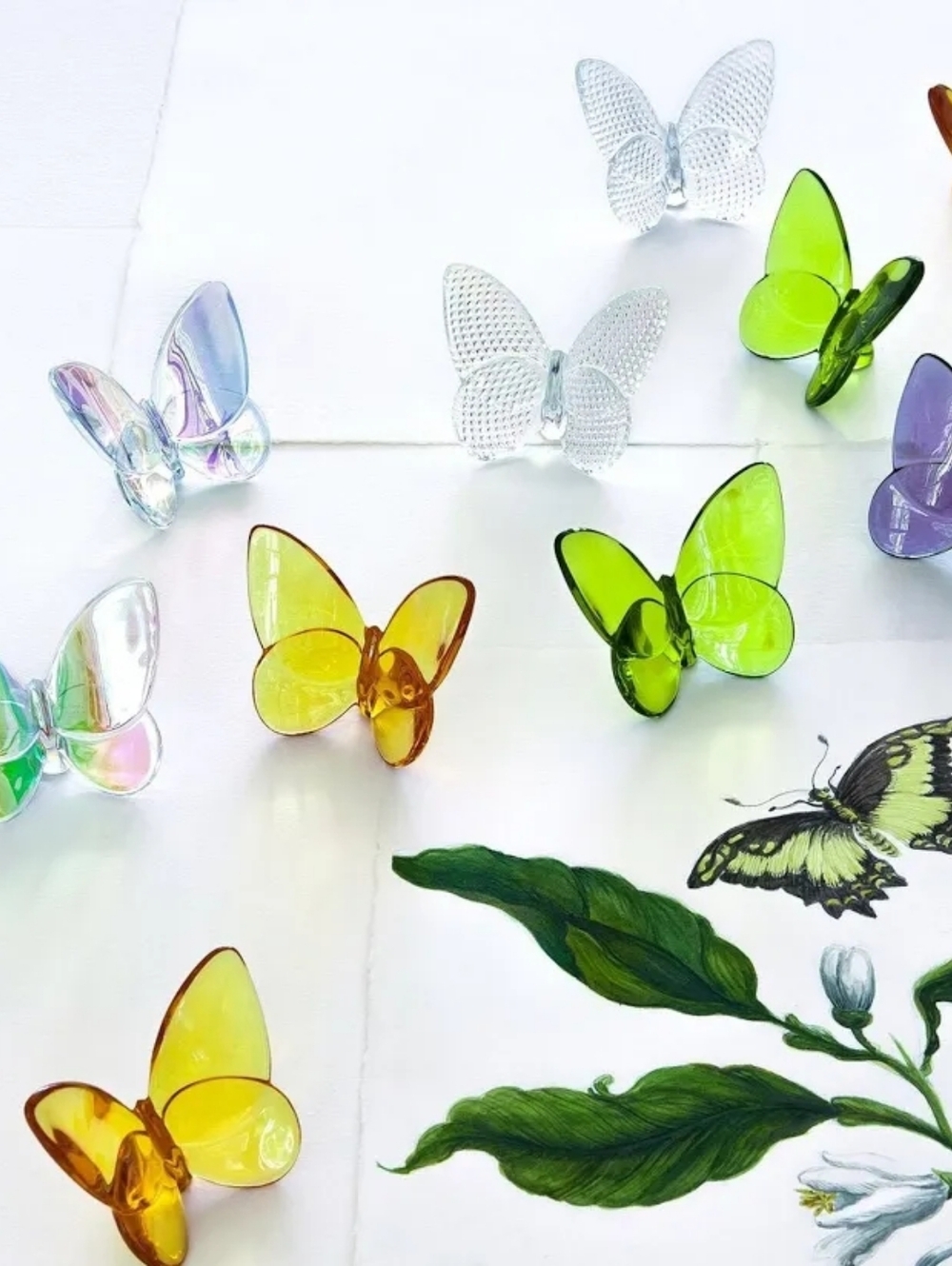Baccarat Lucky Crystal Butterfly - Picture 8 of 8